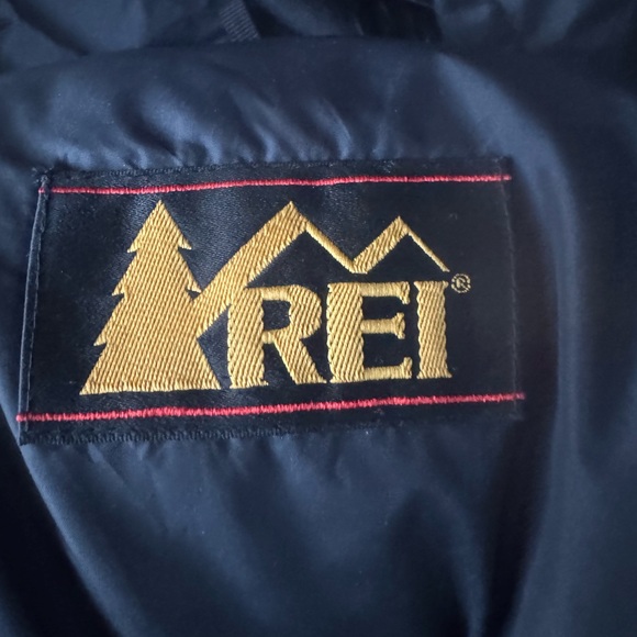 REI, down sleeping bag, purple/blk, xlnt - Picture 4 of 9